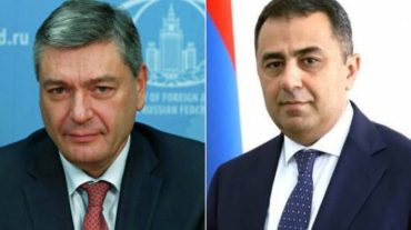Վահե Գևորգյանը և Ալեքսեյ Ռուդենկոն քննարկել են միջազգային և տարածաշրջանային օրակարգի hարցեր