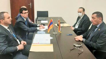 Արթուր Դավթյանը Շարմ Էլ Շեյխում հանդիպել է Եգիպտոսի գլխավոր դատախազի առաջին տեղակալի հետ