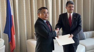 Ֆիլիպիններում ՀՀ դեսպան Վահրամ Կաժոյանն իր հավատարմագրերն է հանձնել