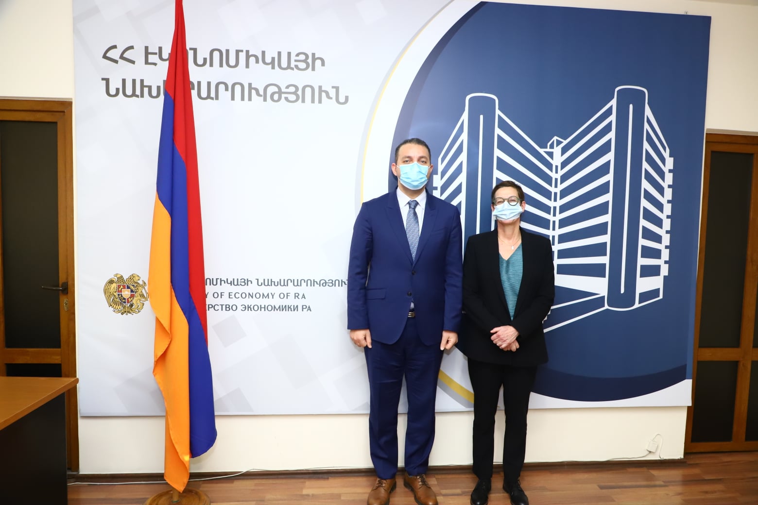 Վահան Քերոբյանը և Ֆրանսիայի դեսպան Անն Լույոն քննարկել են 2 երկրների տնտեսական համագործակցության առաջնահերթ ուղղությունները