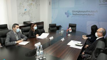 Անահիտ Ավանեսյանն ընդունել է Ճապոնիայի դեսպանին