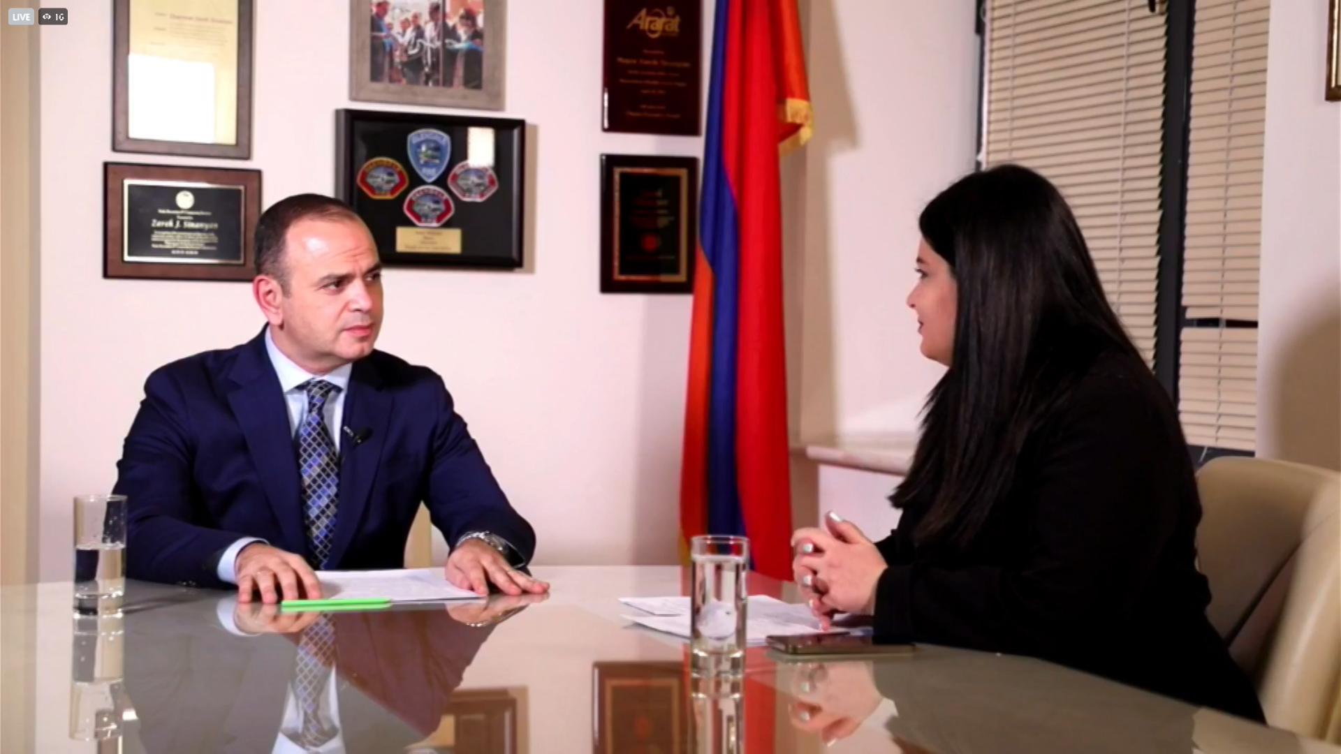 Զարեհ Սինանյանն անցնող տարին ամփոփում է ասուլիսով