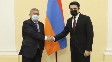 Ալեն Սիմոնյանը հանդիպել է ԲԴԽ նախագահի պաշտոնակատարի և խորհրդի անդամների հետ