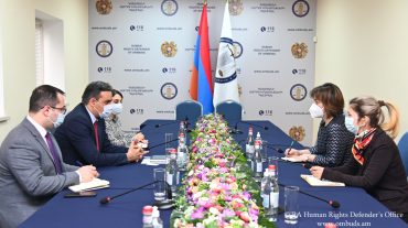 Արման Թաթոյանն ընդունել է ՄԱԿ-ի զարգացման ծրագրի (UNDP) մշտական ներկայացուցիչ Նատիա Նածվլիշվիլին