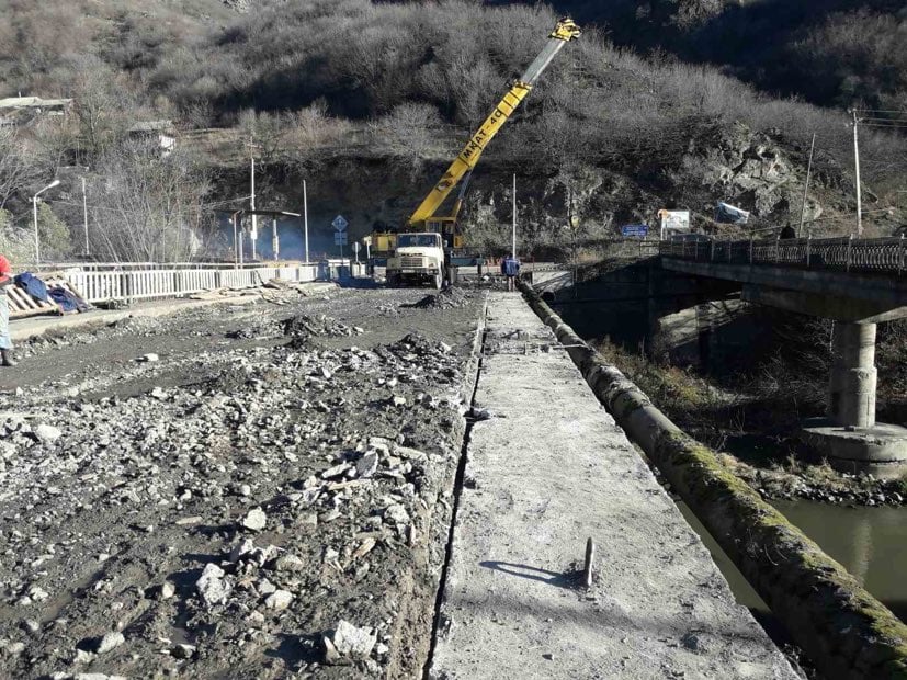 Մեկնարկել է Ալավերդի քաղաքի զույգ կամուրջներից մեկի հիմնանորոգումը