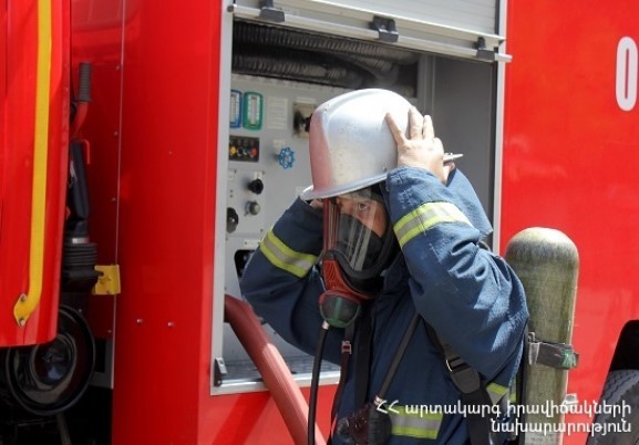 Աքորի գյուղում տուն է այրվել