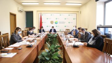 Շրջակա միջավայրի նախարարությունում տեղի է ունեցել ՄԱԿ-ի Զարգացման ծրագրի և Կլիմայի կանաչ հիմնադրամի ծրագրի խորհրդի նիստը