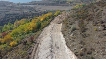 Սյունիքում նոր ճանապարհների կառուցման ընթացքը