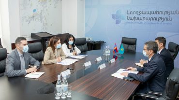 Առողջապահության նախարարն ընդունել է Հայաստանում Ղազախստանի դեսպանին