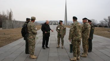 Կիպրոսի ազգային գվարդիայի գլխավոր շտաբի պետն այցելել է Հայոց ցեղասպանության հուշահամալիր