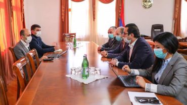 Արցախի պետնախարարն ընդունել է «Ջենեսիս Արմենիա» գիտահետազոտական ուղեղային կենտրոն-հիմնադրամի պատվիրակությանը