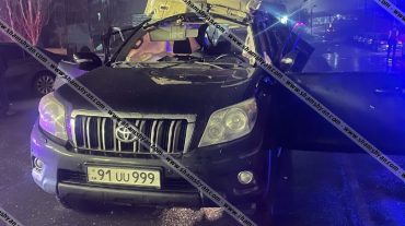 Toyota Prado-ում պայթյուն է տեղի ունեցել. 26-ամյա վարորդն այրվածքներով հոսպիտալացվել է
