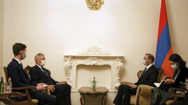 Արմեն Գրիգորյանն ու ՀՀ-ում Գերմանիայի դեսպանը մտքեր են փոխանակել հայ-ադրբեջանական սահմանի սահմանագծման և սահմանազատման հարցերի վերաբերյալ
