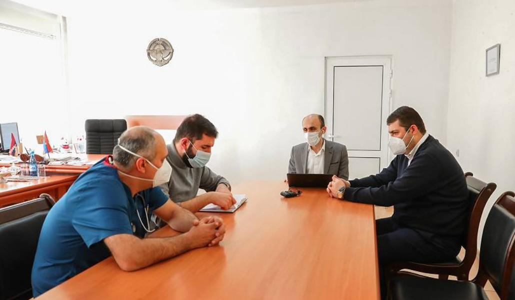 Բեգլարյանը անկական բուժմիավորումում ծանոթացել է սուր շնչառական վարակներով դեպքերի բուժսպասարկման ընթացքին