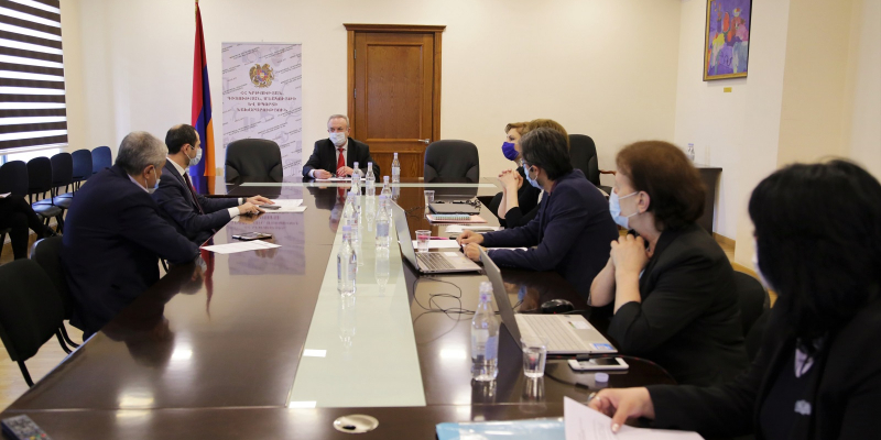 Աշխատանքային խորհրդակցություն` Կրթության տեսչական մարմնի 2021 թվականի գործունեության վերաբերյալ