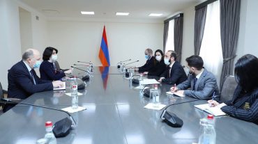 Արարատ Միրզոյանն ընդունել է «Եվրանեսթ» խորհրդարանական վեհաժողովի համանախագահներին