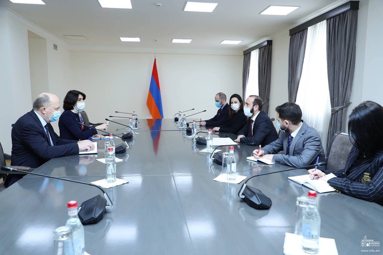 Արարատ Միրզոյանն ընդունել է «Եվրանեսթ» խորհրդարանական վեհաժողովի համանախագահներին