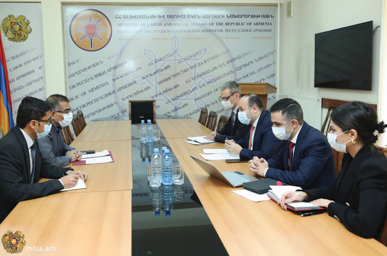 Նարեկ Մկրտչյանն ընդունել է Հայաստանում Հնդկաստանի դեսպանին