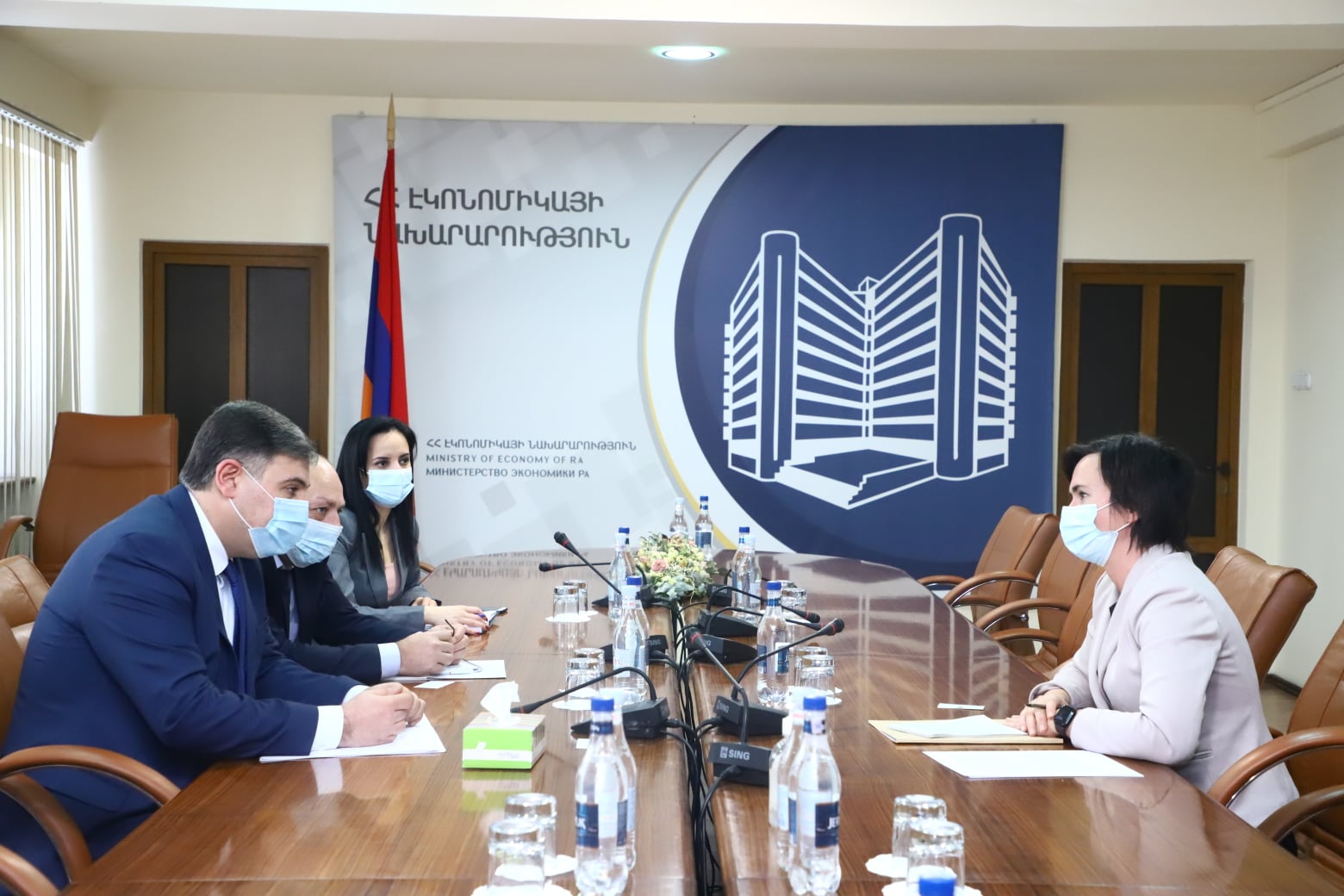 Արշակ Ասլանյանը Լիտվայի Հանրապետության դեսպանի հետ քննարկել է առևտրատնտեսական ոլորտում համագործակցության հեռանկարները