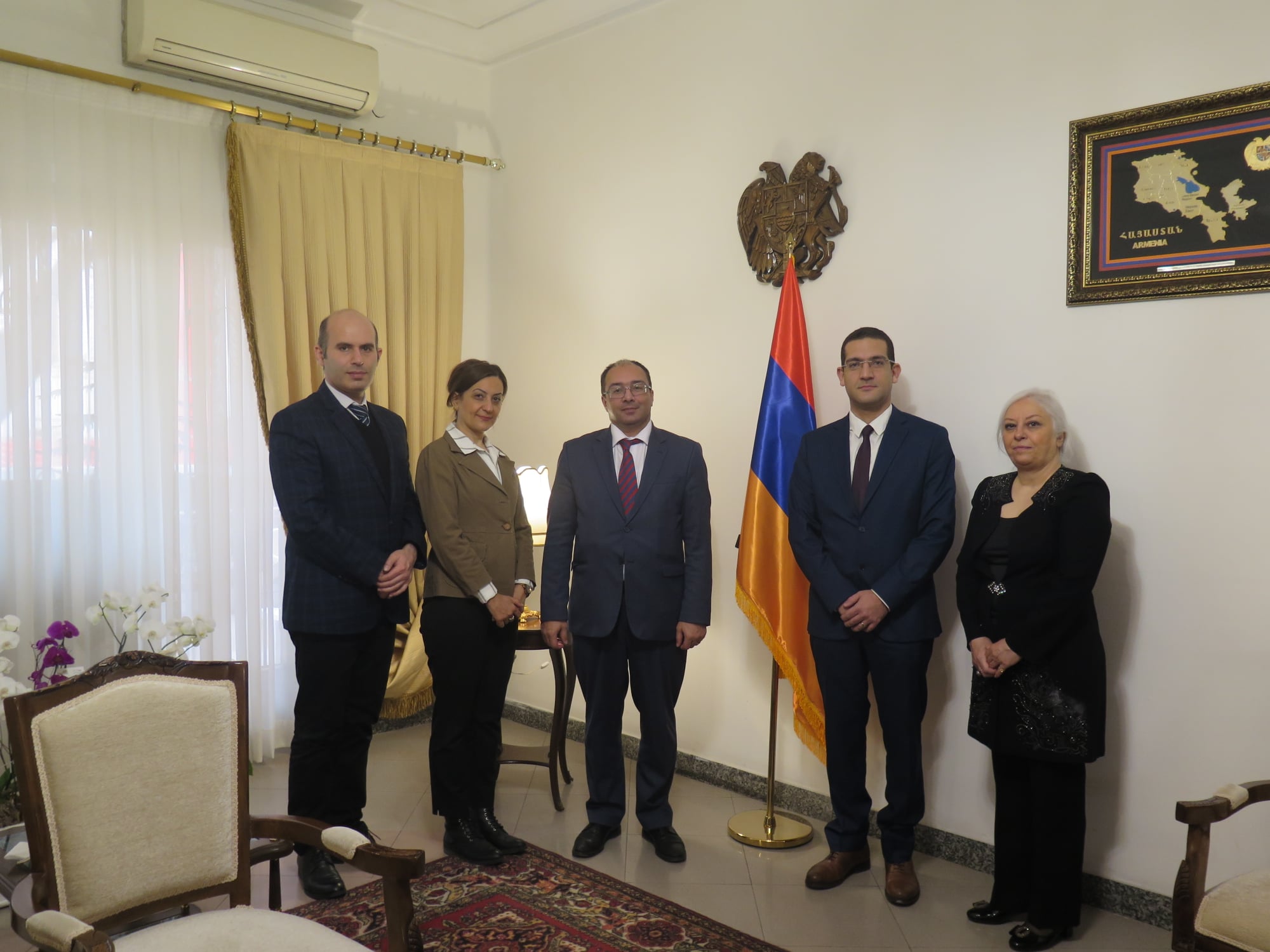 Իրանում ՀՀ դեսպանը հանդիպել է Թեհրանի ՀԲԸՄ ներկայացուցիչների հետ