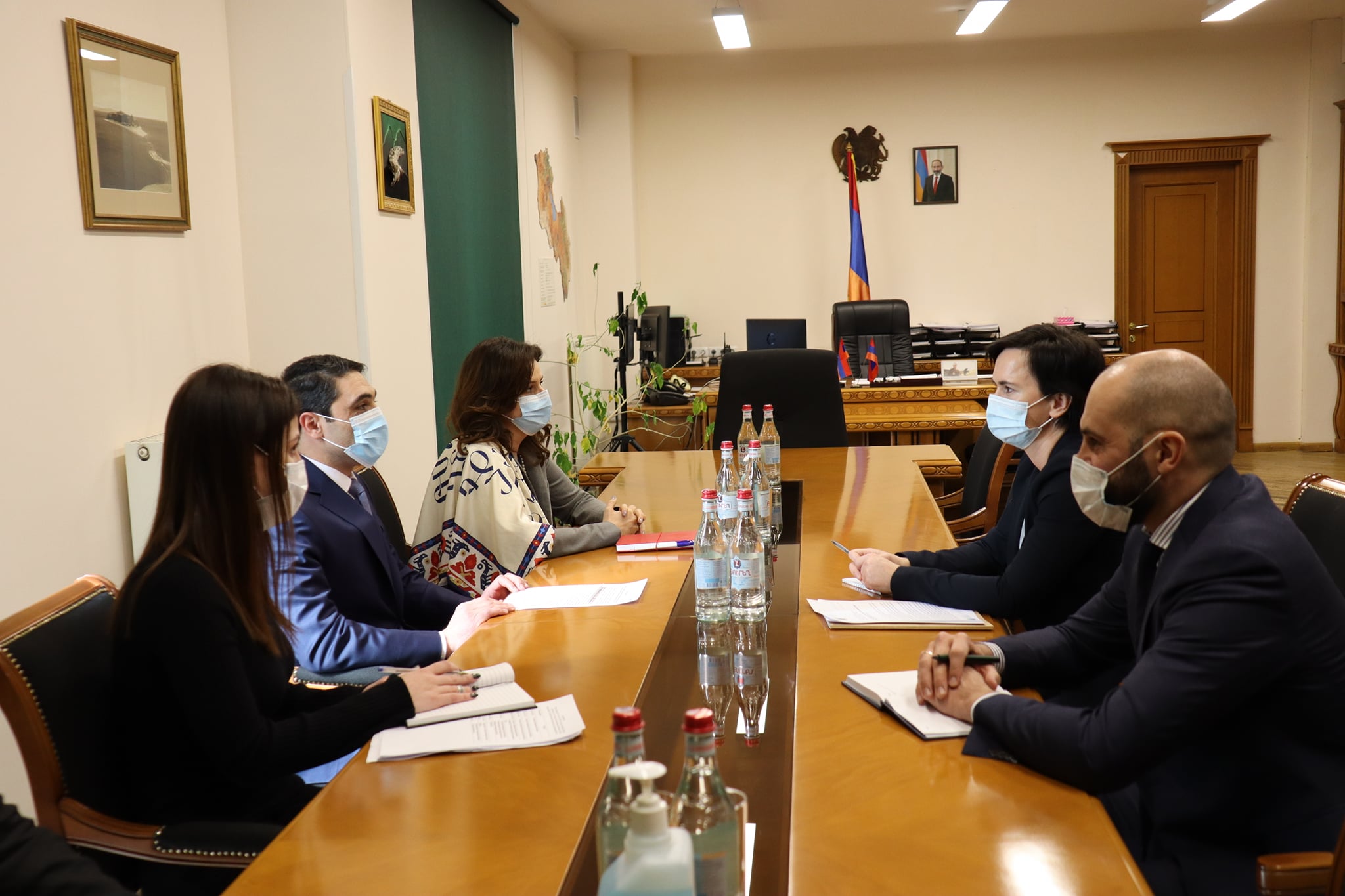 Շրջակա միջավայրի նախարարն ընդունել է Հայաստանում Լիտվայի դեսպանին