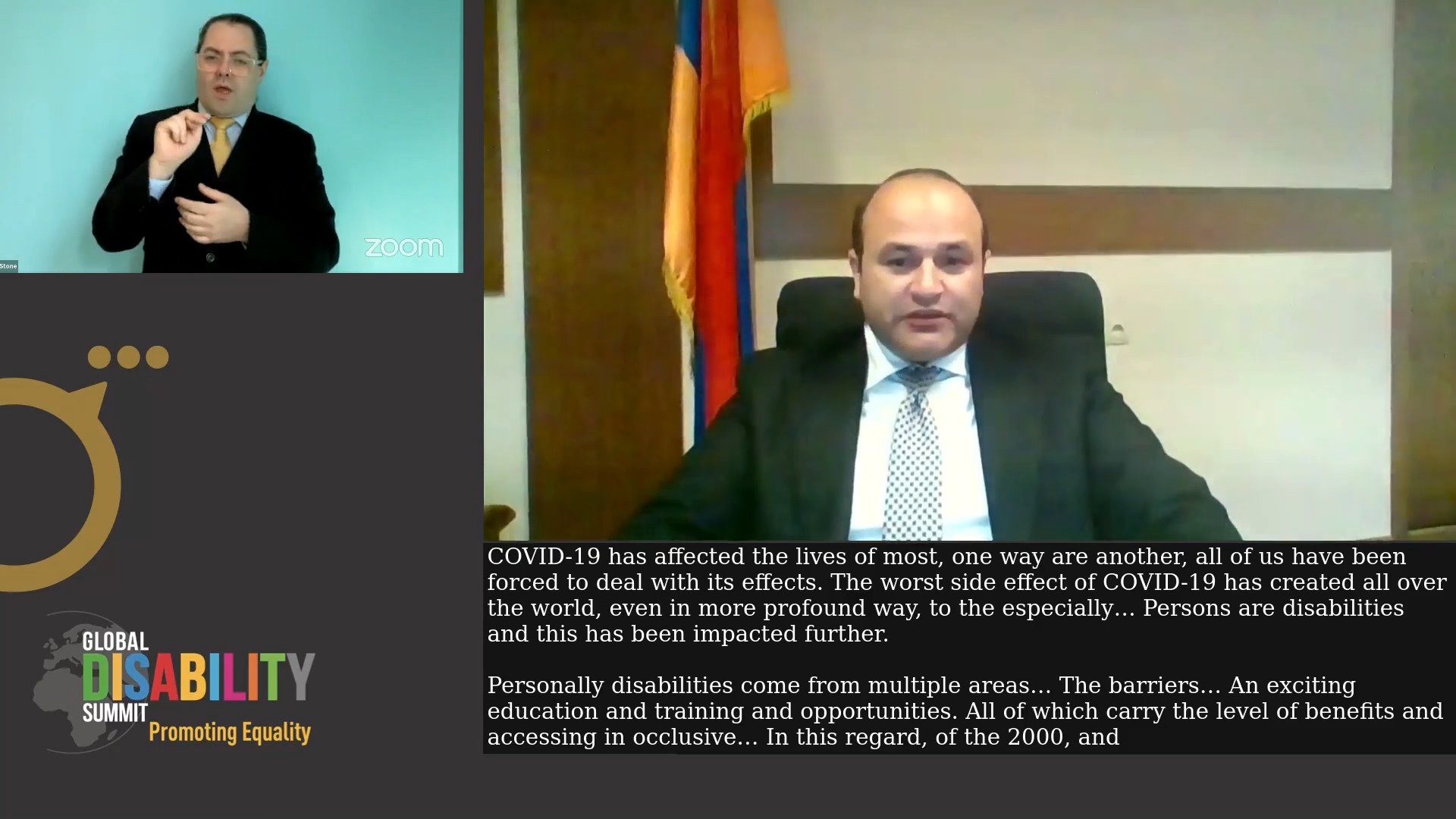 Նարեկ Մկրտչյանը մասնակցել է Հաշմանդամության հիմնահարցերով համաշխարհային գագաթաժողովին