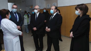 Նարեկ Մկրտչյանը Ճապոնիայի դեսպանի և IOM հայաստանյան գրասենյակի ղեկավարի հետ այցելել է «Ձորակ» խնամքի կենտրոն