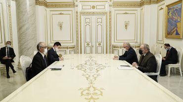 Վարչապետն ընդունել է ՀՀ-ում Ճապոնիայի դեսպան Ֆուկուշիմա Մասանորիին