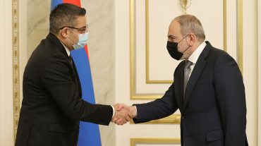 Վարչապետը հրաժեշտի հանդիպում է ունեցել ՀՀ-ում Սիրիայի դեսպանի հետ