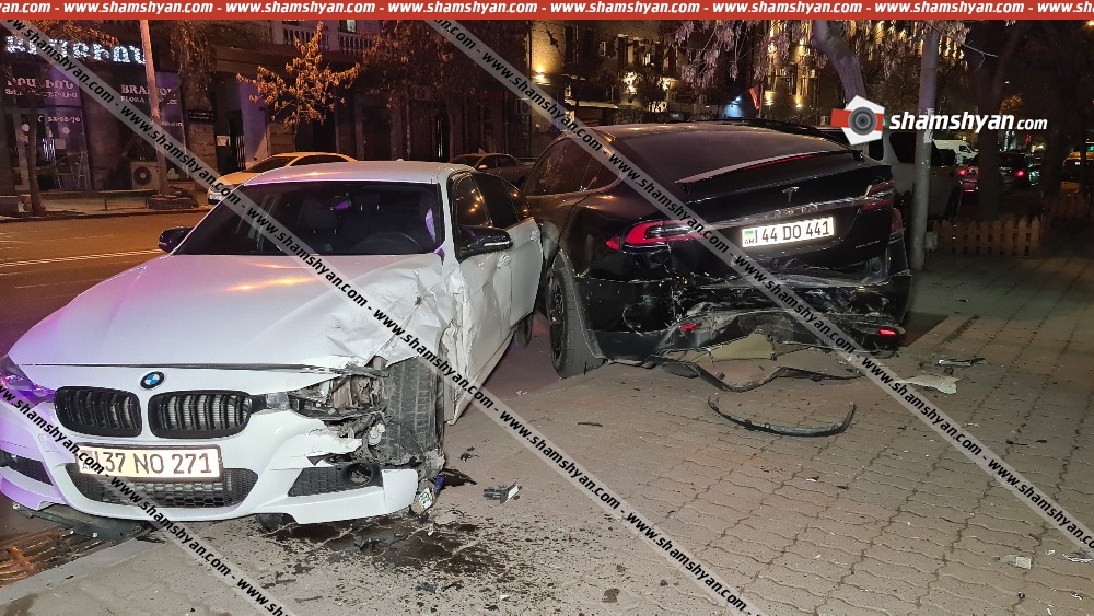 Խոշոր վթար Երևանի կենտրոնում
