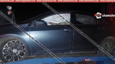 Արագածոտնի մարզում 28-ամյա վարորդը Toyota Corolla-ով դուրս է եկել երթևեկելի գոտուց և վթարի ենթարկվել. կա վիրավոր