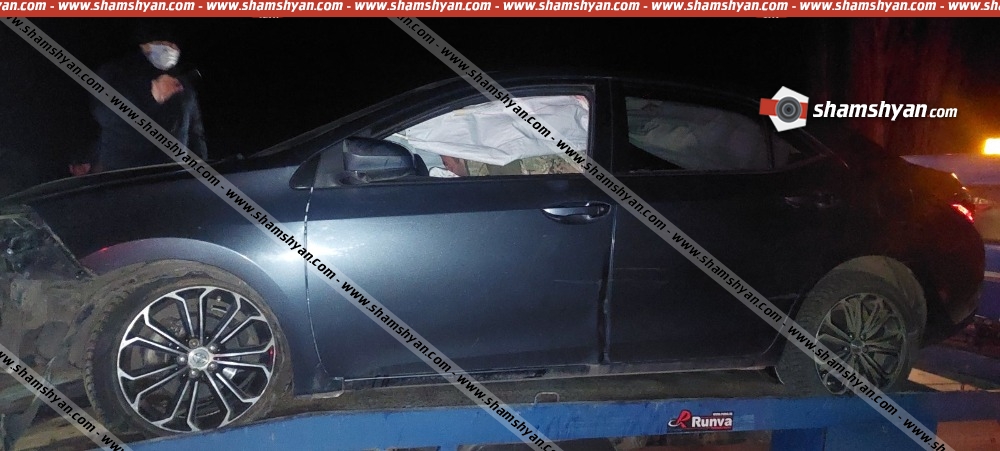 Արագածոտնի մարզում 28-ամյա վարորդը Toyota Corolla-ով դուրս է եկել երթևեկելի գոտուց և վթարի ենթարկվել. կա վիրավոր