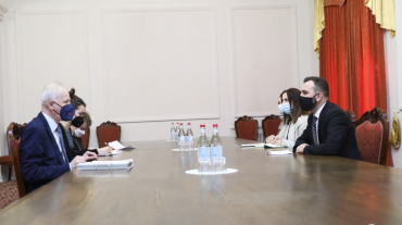 Հայկ Կոնջորյանն ընդունել է Եվրոպայում և ԵՄ-ում Կանադայի հատուկ բանագնաց Ստեֆան Դիոնին