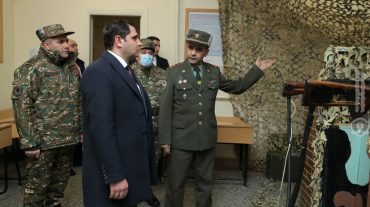 Սուրեն Պապիկյանն այցելել է Վ. Սարգսյանի անվան ռազմական համալսարան