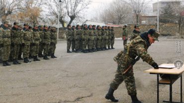 Անցկացվել է զինվորական երդման արարողություն