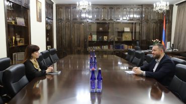 Շիրակի մարզպետն ընդունել է ՀՀ էկոնոմիկայի նախարարին