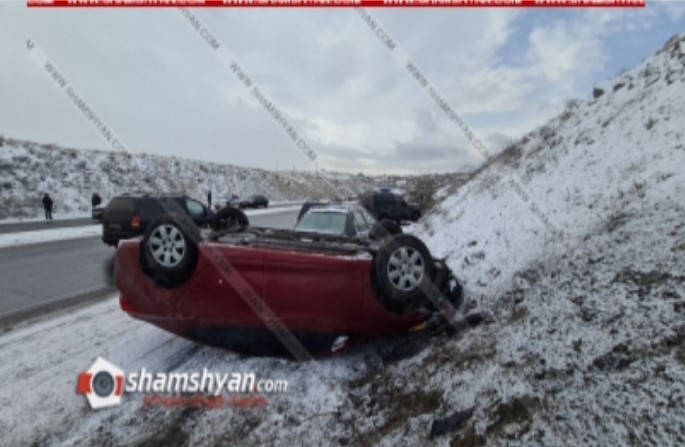 Երևան-Սևան ավտոճանապարհին բախվել են 20-ից ավելի ավտոմեքենաներ