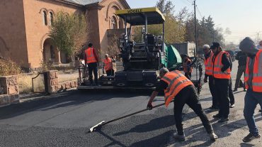 Սուբվենցիոն ծրագրով Արագածոտնի մարզում ասֆալտապատվել է 133 հազար 859 քմ ճանապարհ