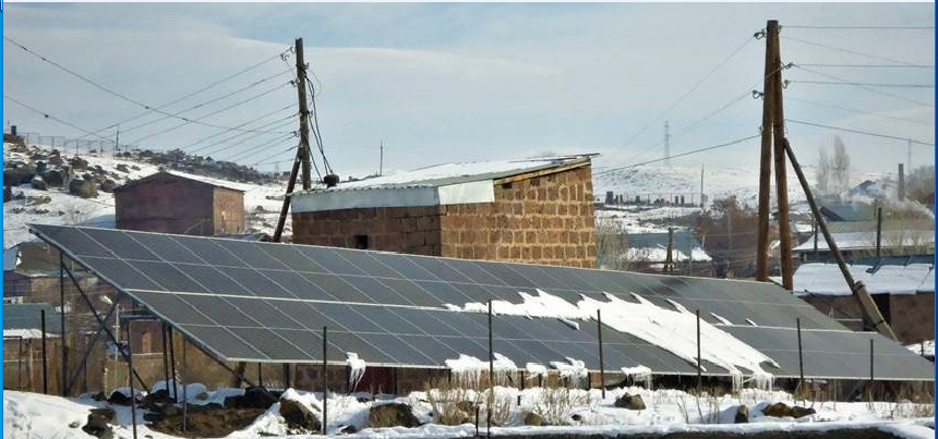 ՄԱԿ-ի Պարենի համաշխարհային ծրագրով Շիրակի մարզի Լուսակերտ գյուղում արևային կայան է կառուցվել