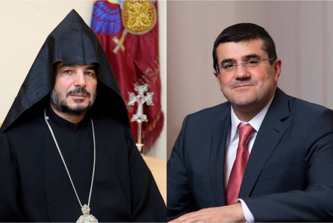 Արայիկ Հարությունյանը շնորհավորական ուղերձ է հղել Հայ Առաքելական Եկեղեցու Արցախի թեմի առաջնորդ Տ. Վրթանես եպիսկոպոս Աբրահամյանին