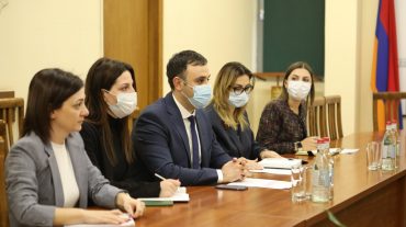 ՇՄ նախարարի տեղակալն ընդունել է ԵՄ-ում և Եվրոպայում Կանադայի հատուկ բանագնաց, Գերմանիայի դեսպան Ստեֆան Դիոնին