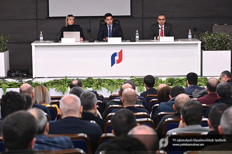 ՊԵԿ նախագահը հանդիպում է ունեցել արտահանում և ներմուծում իրականացնող կազմակերպությունների ներկայացուցիչների հետ
