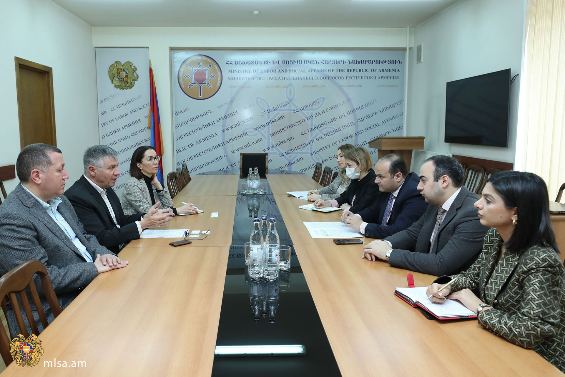 Նարեկ Մկրտչյանն ընդունել է Ասիական զարգացման բանկի հայաստանյան ներկայացուցչության տնօրենին