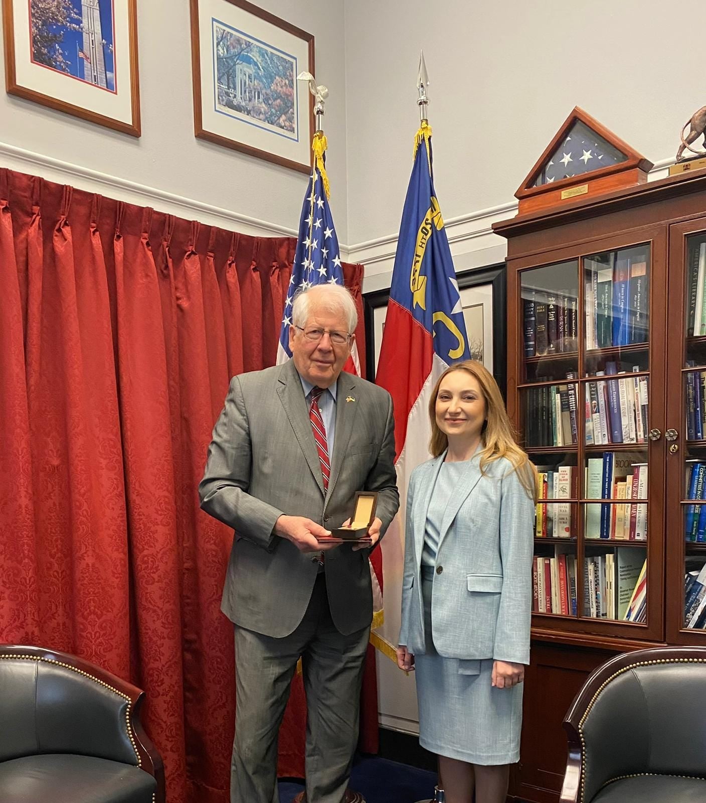 Լիլիթ Մակունցը հանդիպում է ունեցել House Democracy Partnership հանձնախմբի նախագահ, կոնգրեսական Դեյվիդ Փրայսի հետ