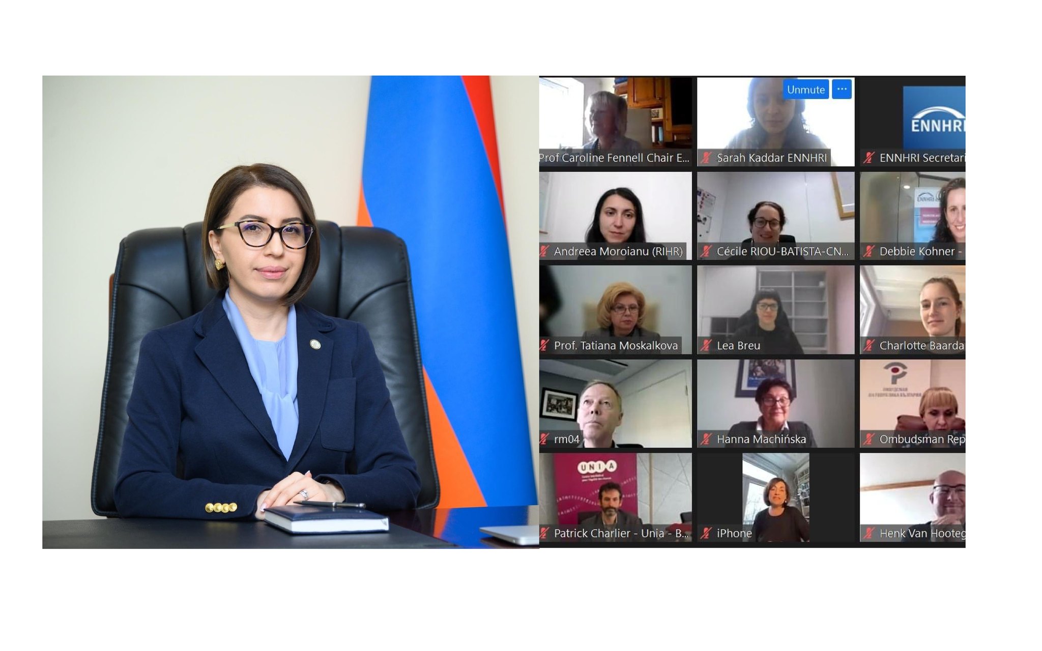 ՀՀ ՄԻՊ-ը մասնակցել է Մարդու իրավունքների ազգային հաստատությունների ցանցի վեհաժողովին