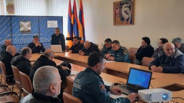 Բնակչության պաշտպանության կազմակերպումը խոշորացված համայնքներում