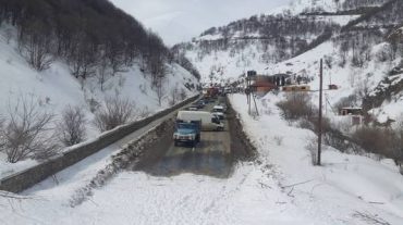 Մ-3 ավտոճանապարհի 134-րդ կմ հատվածի մաքրման աշխատանքներն ավարտվել են. ավտոճանապարհը երկկողմանի երթևեկելի է