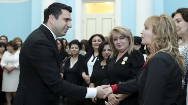 Ալեն Սիմոնյանը Կանանց տոների միամսյակի շրջանակում ընդունել է մի խումբ մանկավարժների