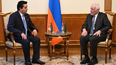 Նախագահ Վահագն Խաչատուրյանն ընդունել է Իրաքի դեսպանության գործերի ժամանակավոր հավատարմատարին