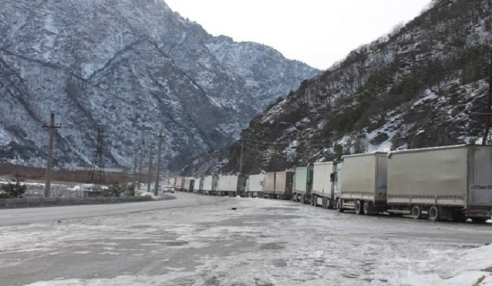 Լարսի անցակետը փակ է․ ռուսական կողմում կուտակված է մոտ 347 բեռնատար